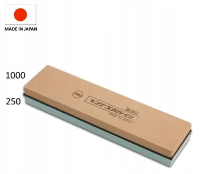 Produktbild von King Japanischer Wasserstein doppelseitig 250/1000 Schleifstein