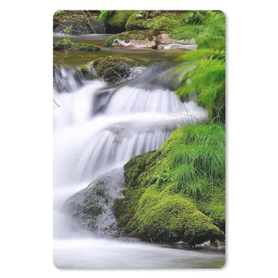 Produktbild von MuchoWow® Mauspad Mousepad Wasser - Natur - Wasserfall 18x27 cm - Mousepads - Maus Mat - Pad - Mausunterlage