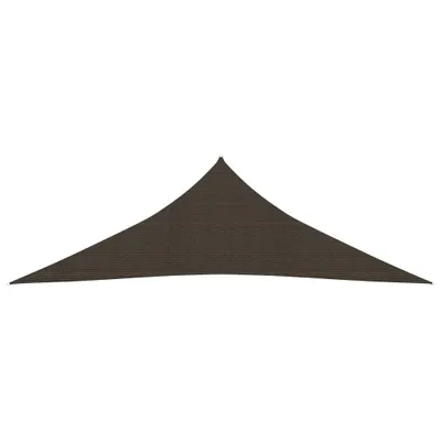 Image de The Living Store Store 160 g/m² Marron 5x5x6 m HDPE