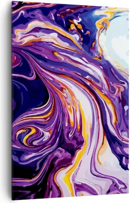 Produktbild von Bild auf Leinwand - Leinwandbild - Einteilig - Abstraktion modern - 80x120cm - Wand Bild - Wanddeko - Wandbilder - Leinwanddruck - Wanddekoration - Leinwand bilder - Wandbild - PA80x120-4084