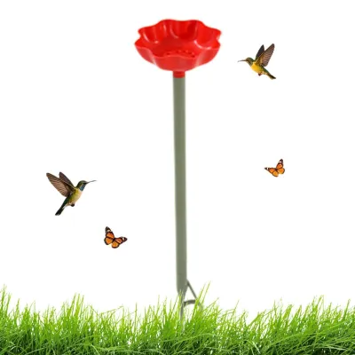 Imagen del producto de Comedero para pájaros con estacas para fijación en el jardín