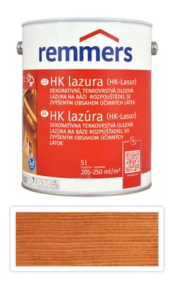 Obrázek produktu pro REMMERS HK lazura - ochranná lazura na dřevo pro exteriér 5 l Kaštan