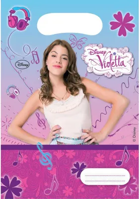 Produktbild von Disney Violetta Geschenktüten Lizenzware 6 Stück bunt