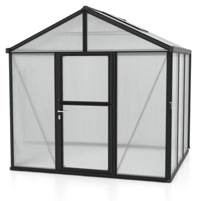 Zdjęcie produktu dla Vitavia "Zeus 6200" szklarnia czarna 6,2 m² 10 mm HKP