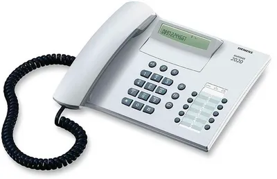 Produktbild von Siemens Euroset 2020 CLIP Telefon, Rufnummernanzeige, Freisprechfunktion