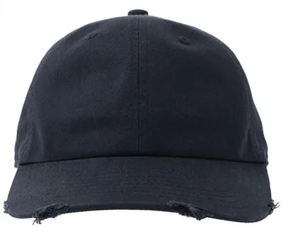Image de Atlantis DHDS | Chapeau Papa Destroyed-S - Couleur : Navy - Taille : One Size