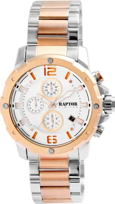 Produktbild von Raptor Limited Herrenchronograph "Soheil" mit Edelstahlarmband