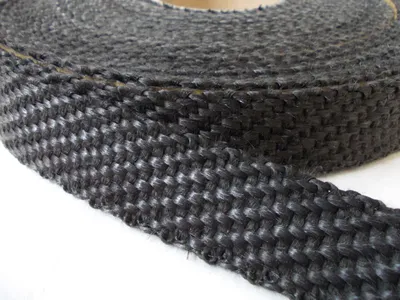 Immagine prodotto di Guarnizione piatta nera autoadesiva 40x3mm cordone di tenuta