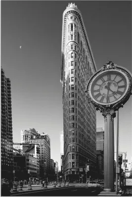 Produktbild von ARTland Wandbild Alu für Innen & Outdoor New York Flatiron Größe: 40x60 cm