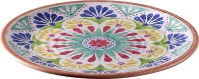 Produktbild von APS 84694 Teller ARABESQUE, Melamin, Ø 33 cm, Höhe 2 cm, Dekor/Terrakottaoptik