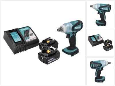 Obrázok produktu pre Akumulátorový rázový uťahovák Makita DTW 251 RT 18 V 230 Nm 1/2" + 2x akumulátor 5,0 Ah + nabíjačka