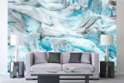 Produktbild von Vlies Fototapete NIGARDSBREEN-GLETSCHER 375 x 250 cm (inkl. Kleister) - Vlies Tapete, Wandtapete, Wandbilder - Tapete für Wohnzimmer Schlafzimmer, Büro, Küche - Montagefertig