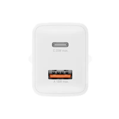 Produktbild von 4smarts Ladegert PDPlug Duos 25W 1xC. 1xA. wei