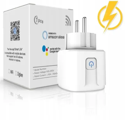 Produktbild von Tuya Smart WLAN Steckdose mit Timer und Leistungsmesser