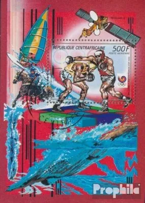 Produktbild von Briefmarken Zentralafrikanische Republik 1988 Mi Block442A (kompl.Ausg.) gestempelt Olympische Sommerspiele