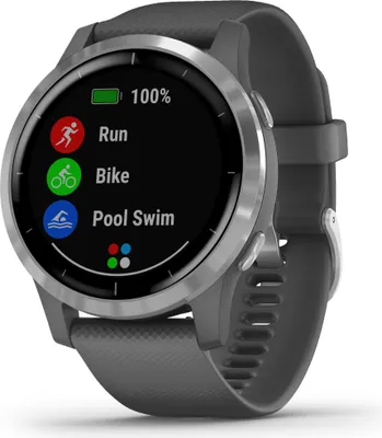 Produktbild von Garmin vívoactive 4, 3,3 cm (1.3"), MIP, Touchscreen, WLAN, GPS, 50,5 g