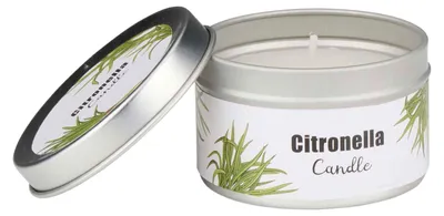 Image de Bougie à la citronnelle à l'extérieur