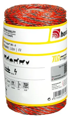 Immagine prodotto di filo orizzontale RANGER, in 2 colori diversi Colore: arancione/grigio/arancione, lunghezza bobina: 200 m