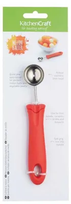 Produktbild von Kitchencraft Melonenportionierer Rot  Rot One Size