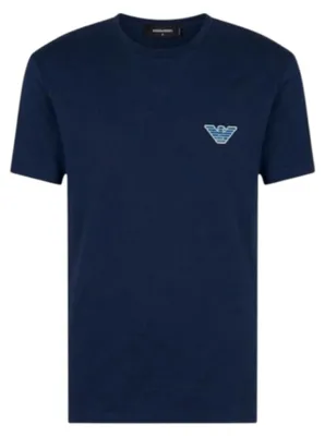 Produktbild von Emporio Armani Herren Crew Neck T-Shirt, Himmelblau, Small