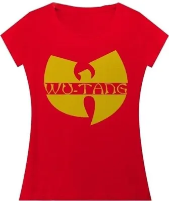 Produktbild von Wu-Tang Clan Logo Red M Damen T-Shirt