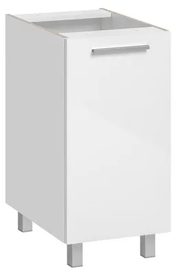 Image de Meuble bas de cuisine "Salma" - Blanc - L 40 x H 81 cm