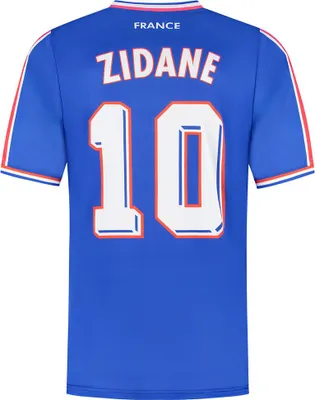 Produktbild von Frankreich Fußballtrikot Zidane - WM 1998 - Kinder und Erwachsene - 164