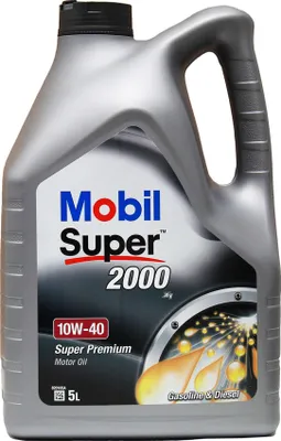 Produktbild von MOBIL Super 2000 X1 für 10W-40 5 Liter Motoröl Motorenöl 229.1 501 01 505 00 Öl