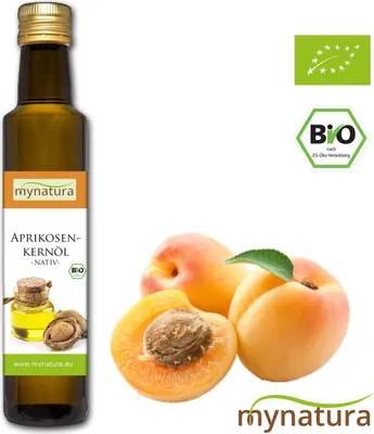 Produktbild von Mynatura  Aprikosenkernöl kaltgepresst 0,25L 1 Flasche