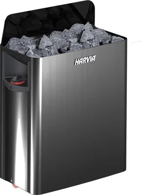 Obrázok produktu pre Saunové ohrievače Harvia The Wall Black Steel 8,0 kW | s integrovanou riadiacou jednotkou | SW80