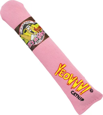 Produktbild von Yeowww! Katzenspielzeug Zigarre rosa