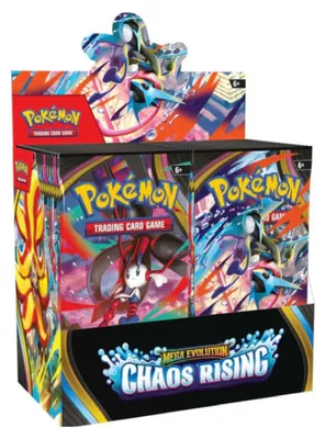 Image de Booster Display Pokémon Méga-Évolution : Chaos Rising ME04 (anglais)