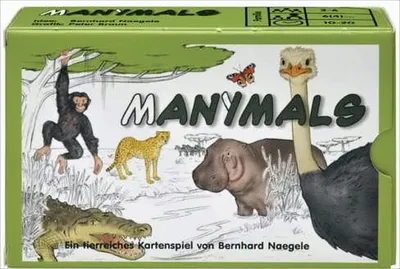 Produktbild von ADL61032 - Manimals - Kartenspiel (GB, DE, FR), für 2 bis 6 Spieler, ab 6 Jahren