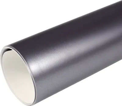 Produktbild von (14,8€/m²) Rapid Teck® Premium Color Shift Satin Light Anthracite Autofolie 152 cm Breite Laufmeterware selbstklebende Folie mit Luftkanälen Auto Folie Farbwechsel Folie