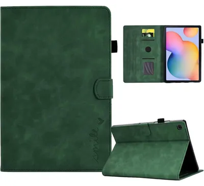 Immagine prodotto di Custodia protettiva in (PU) verde, ultraleggera, per Samsung Galaxy Tab S6 Lite SM-P610/P615