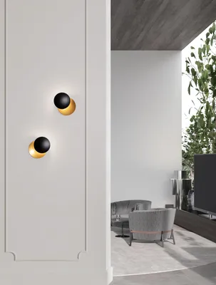 Produktbild von Nova Luce Wandleuchte SHELL