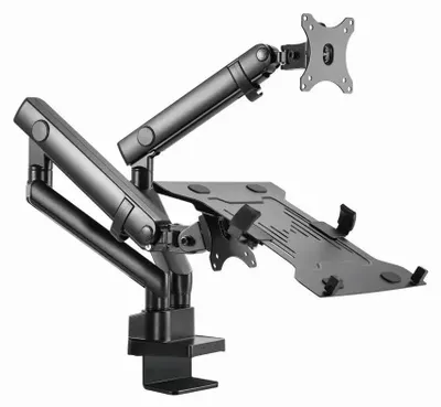 Zdjęcie produktu dla Gembird MA-DA3-02, Zacisk/przelotka, 8 kg, 43,2 cm (17"), 81,3 cm (32"), 100 x 100 mm, Czarny