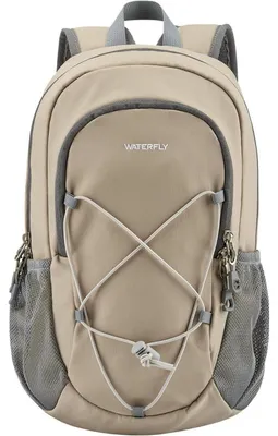 Produktbild von Rucksack 12L Khaki Tagesrucksack Mini Sport Backpack Outdoor Daypack für Wandern Reisen Camping Fahrrad Herren Damen