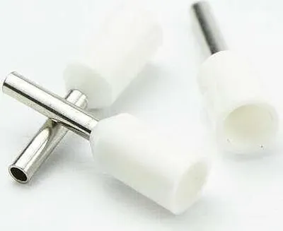 Produktbild von Aderendhülsen isoliert unisoliert blank 0,34-16 mm² Sortiment Box Dose Kabel - Bauform / Art: Isoliert einadrig - Querschnitt: 0,5 mm² - Menge: 100 Stk