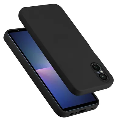 Produktbild von Cadorabo Hülle für Sony Xperia 5 V Hülle Silikon Handyhülle Case aus flüssigem Silikon, Kratzfeste und stoßfeste Schutzhülle für Sony Xperia 5 V