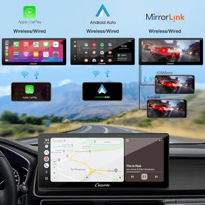Produktbild von Autoradio – Autoradio – Autoradiosystem – Multimediaradio – Einbauradio – 10,3-Zoll HD-Touchscreen