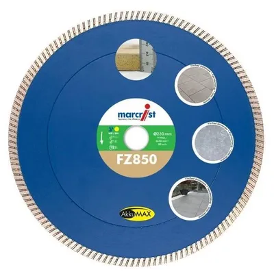 Immagine prodotto di Marcrist FZ850 Disco diamantato per Vetroceramica da esterno 125 x 22,2 mm ( 1843.0125.22 )