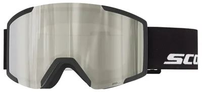Produktbild von Scott Unisex Skibrille Shield, Amplifier, NoFog, Zylindrisch, Schwarz, AMP Weiß Chrome S2