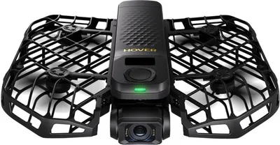 Produktbild von HOVERAir X1 Pro Max Basic Combo, 4 Rotoren, 48 MP, 7680 x 4320 Pixel, 1000 m, 1920 mAh, Schwarz