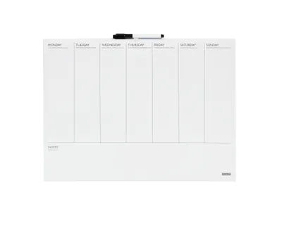 Produktbild von DESQ  4210 Wochenplanner – Magnethaftend - Rahmenlos – 40 x 50 cm