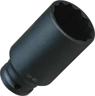 Produktbild von IMPACT Steckschlüssel Einsatz Stecknuss Nuss VIELZAHN 32 mm 12 kant 1/2 CR-MO