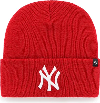 Produktbild von 47 Brand Beanie Kids MLB New York Yankees Haymaker '47 CUFF KNIT Rot