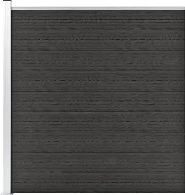 Produktbild von Gartenzaun WPC 175x186 cm Grau , Drahtzäune Design 2024