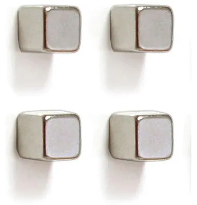 Produktbild von Franken HMN1010, Tafelmagnet, Silber, Neodym, 10 mm, 10 mm, 10 mm
