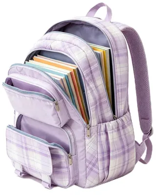 Produktbild von Schulrucksack Mädchen Rucksack Grundschule Mittelschule Lila Wasserdicht Leicht